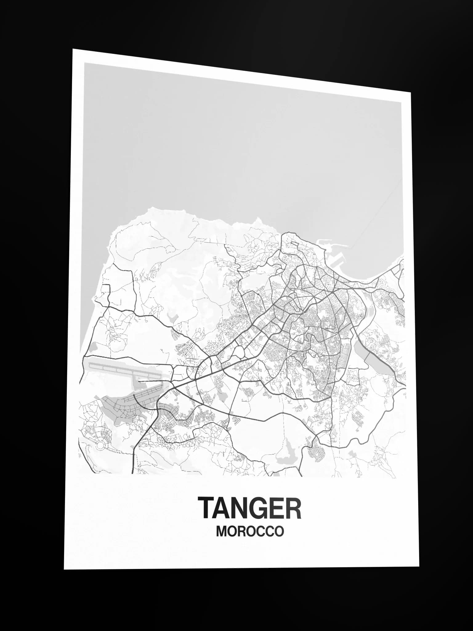 Tanger map poster, image 5