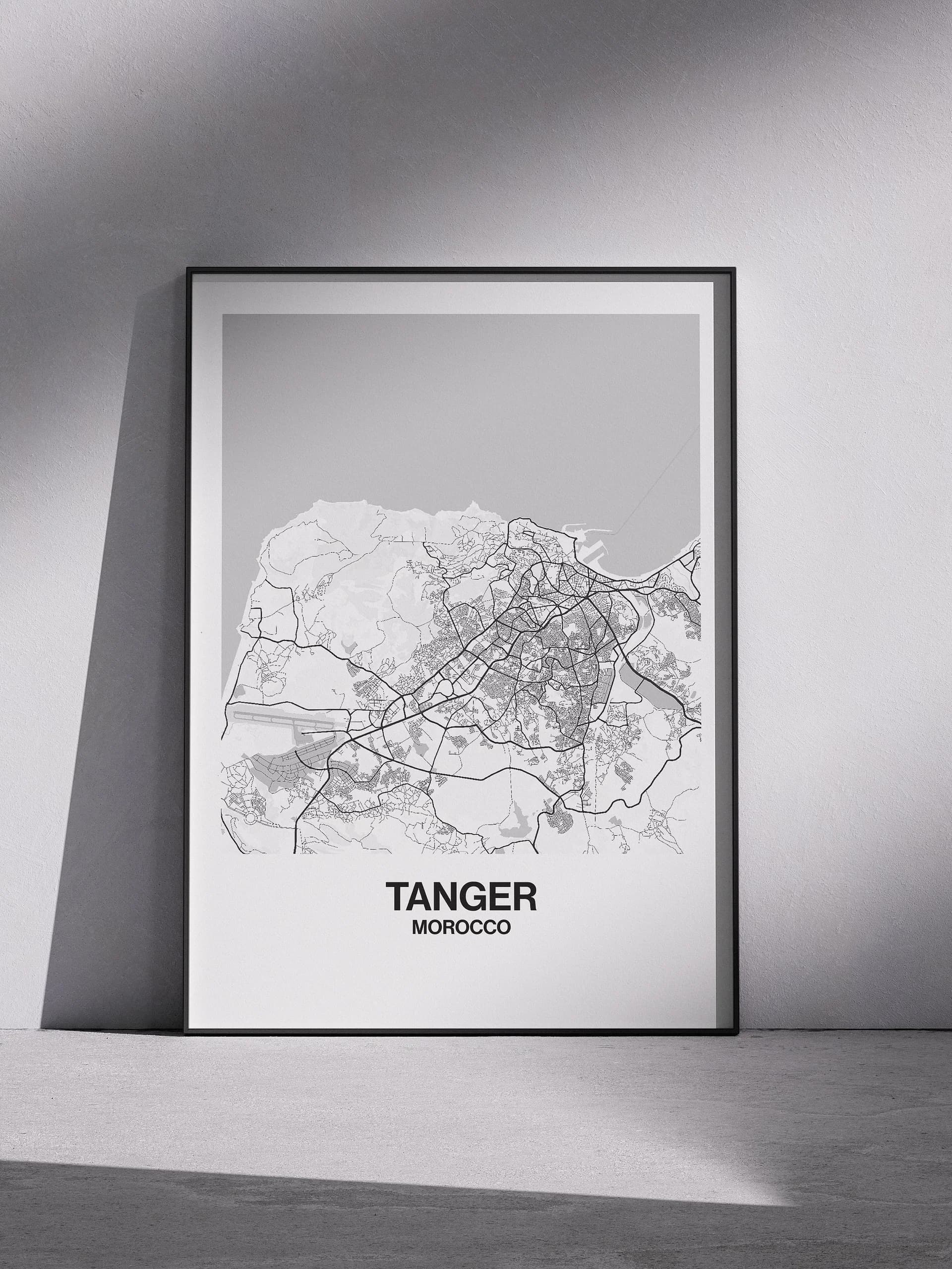 Tanger map poster, image 2