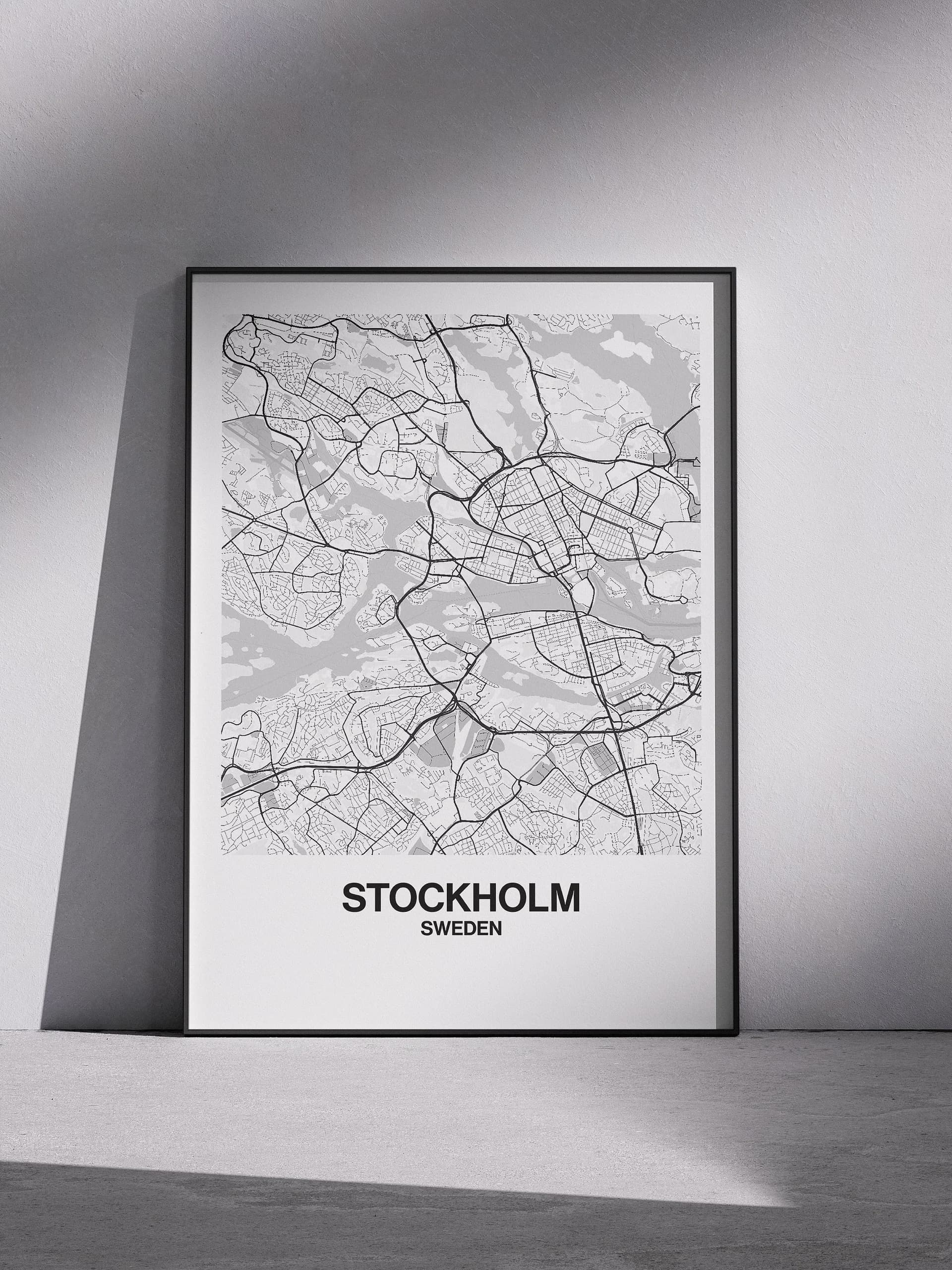 Stockholm map poster, image 2