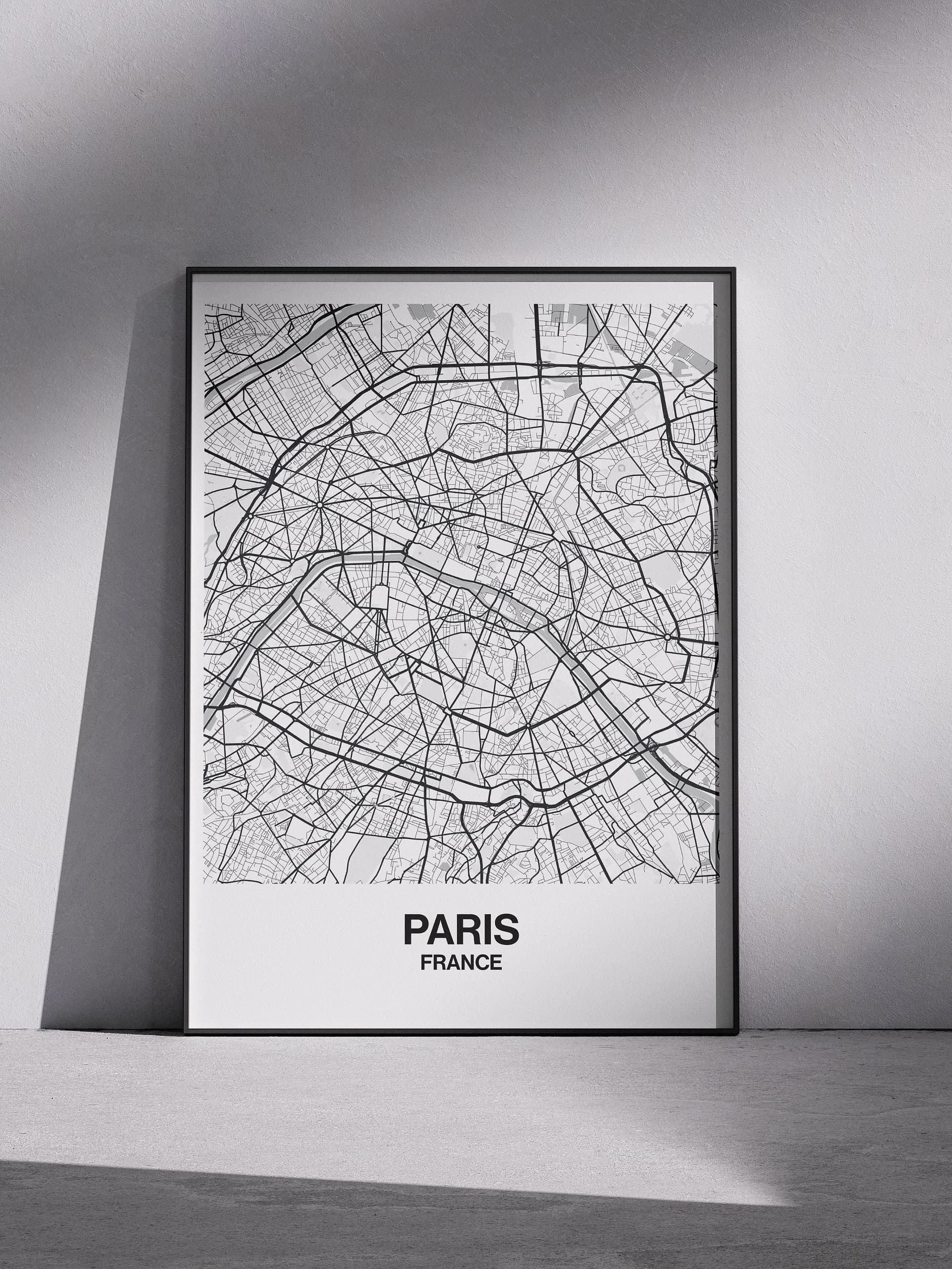 Paris map poster, image 2