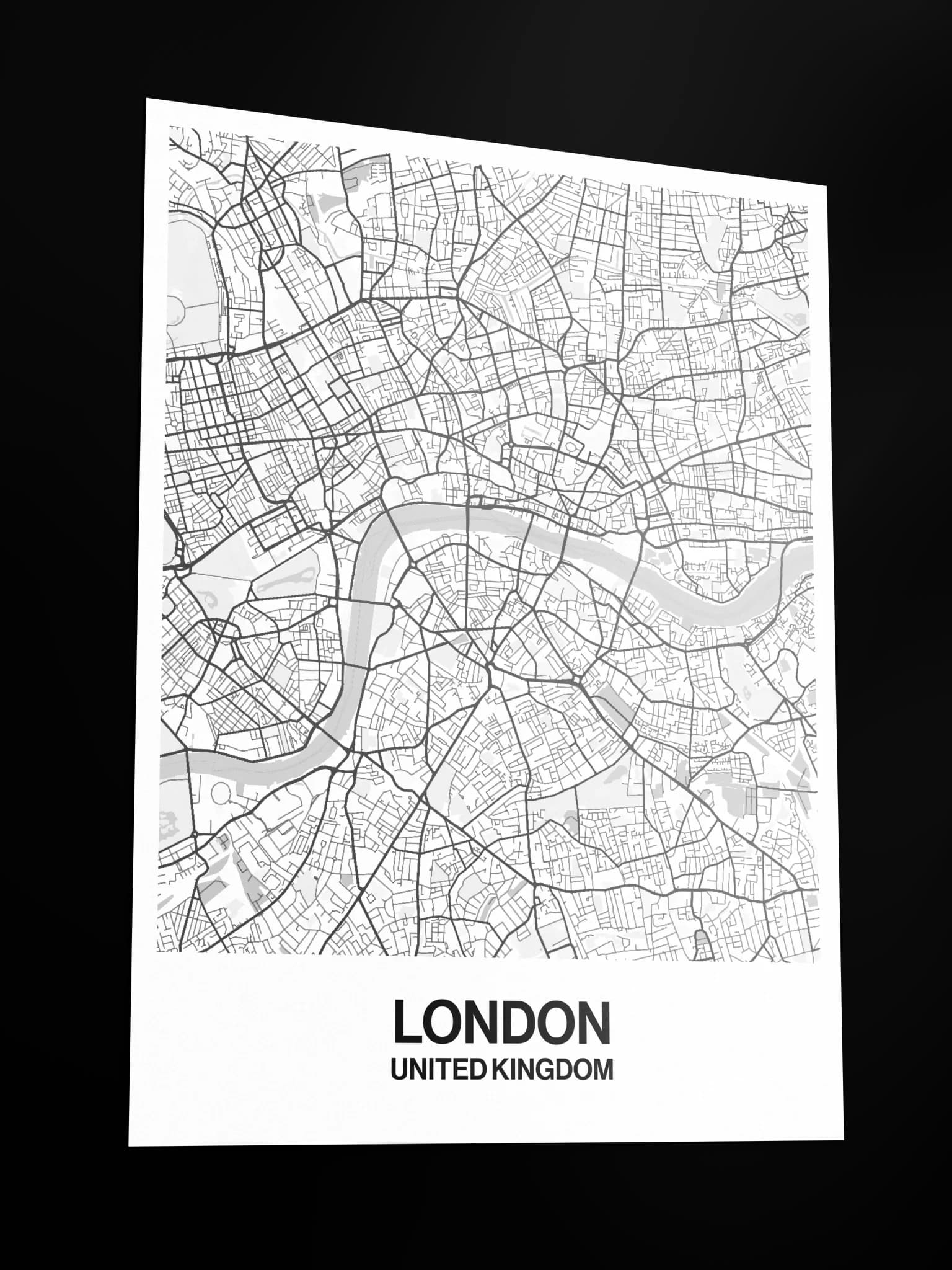 London map poster, image 5