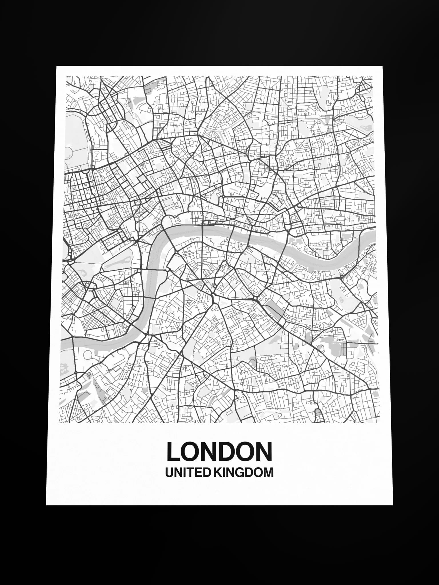 London map poster, image 6