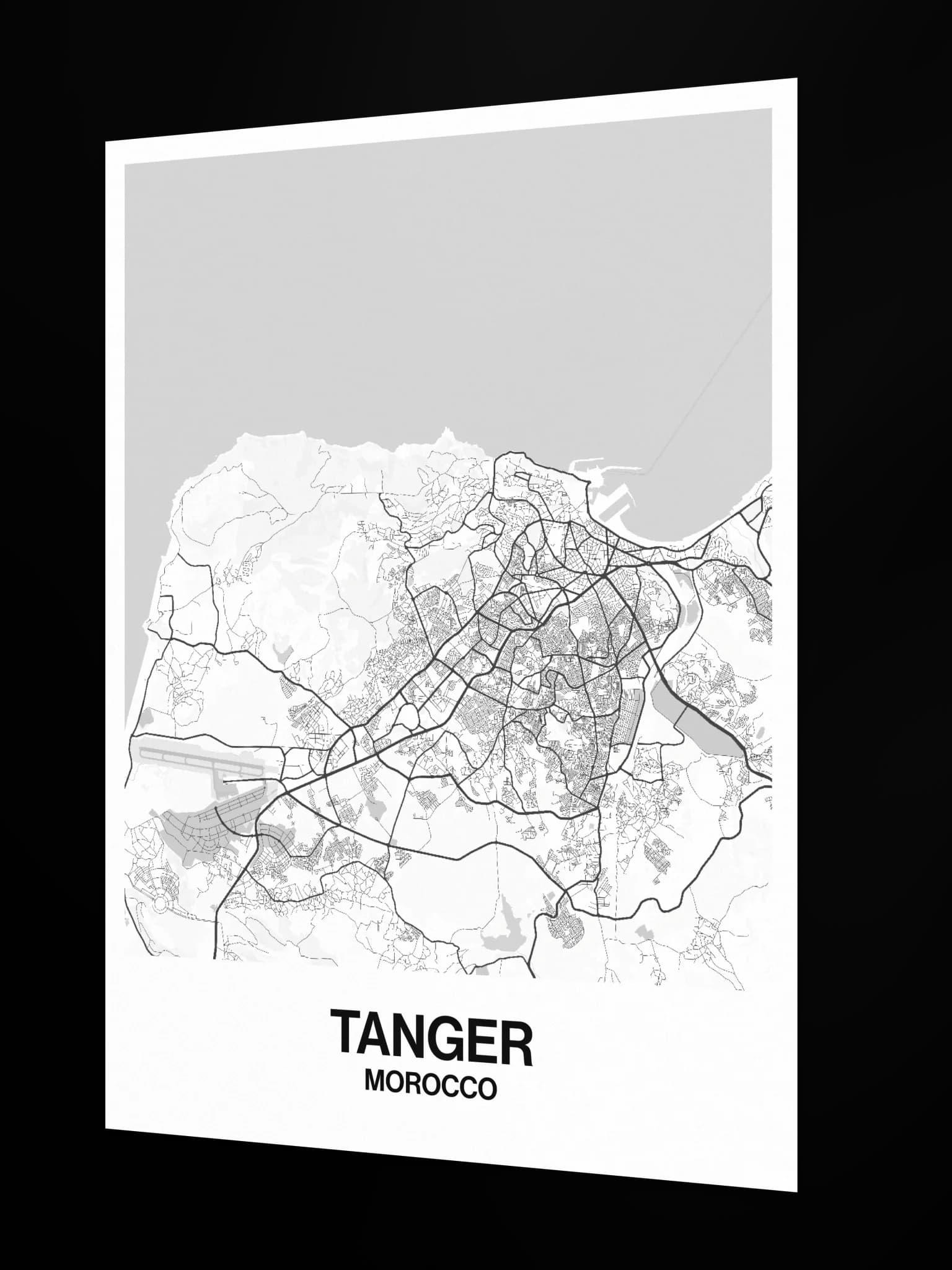 Tanger map poster, image 4