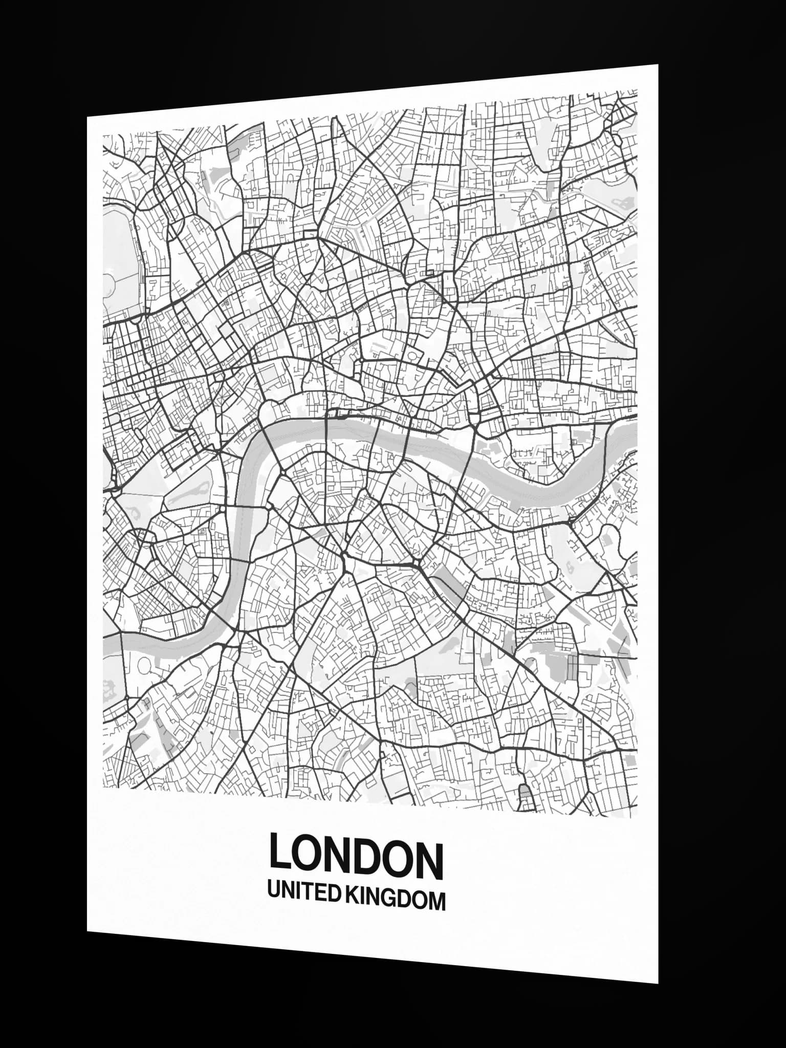 London map poster, image 4